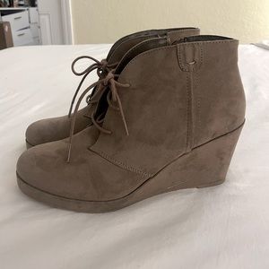 Tan Merona Booties